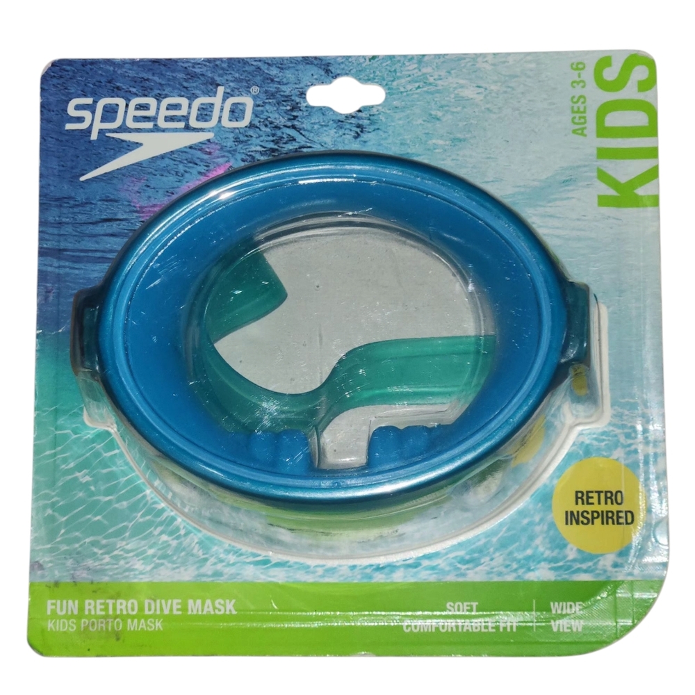 Speedo Kids Fun Retro Dive Mask Kids Porto Mask